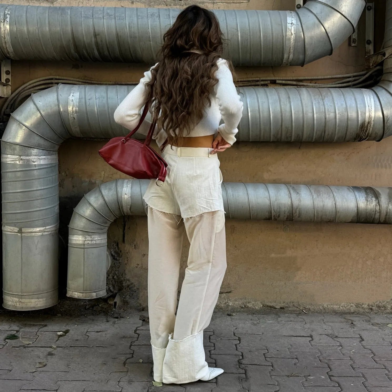 Marbella High Waist Mesh Pants Mermaid Way