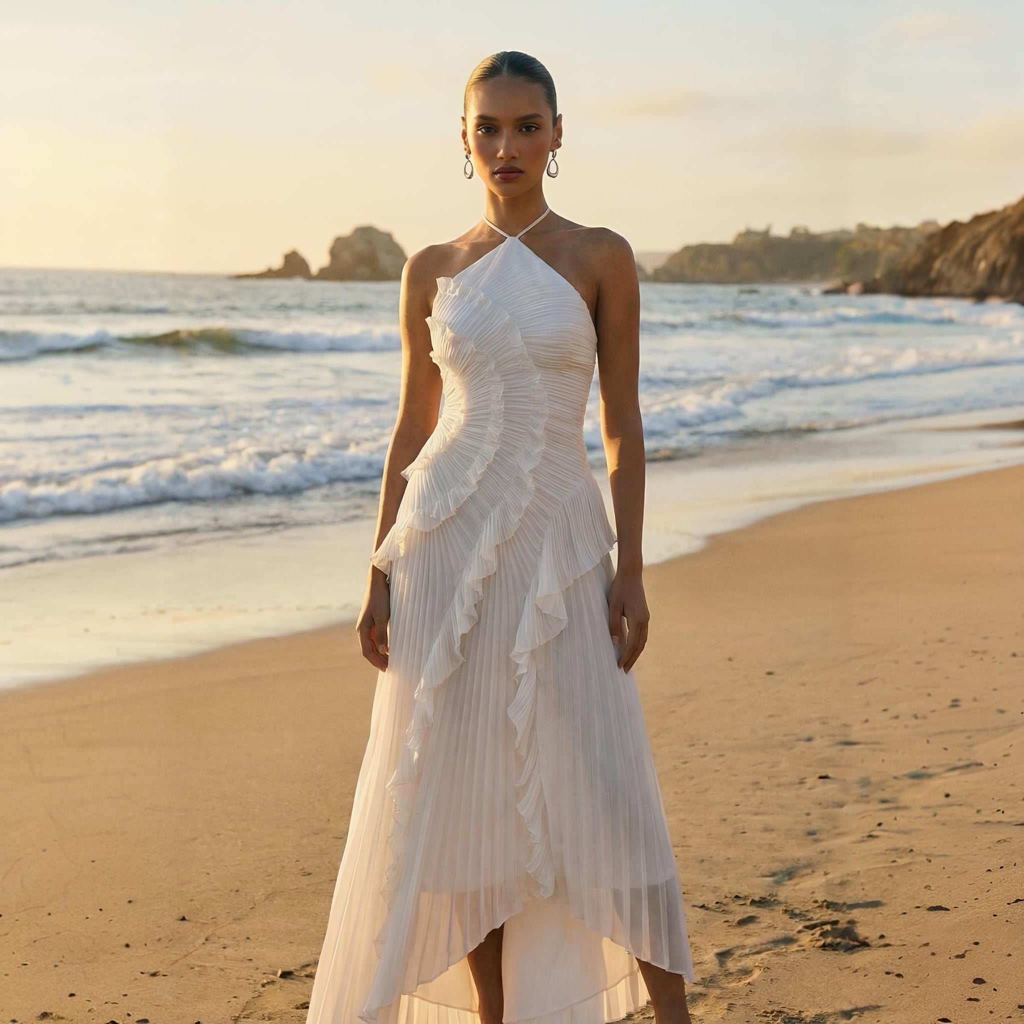 dress the population midi Dress the Population | Sky Shelby Lace Midi
