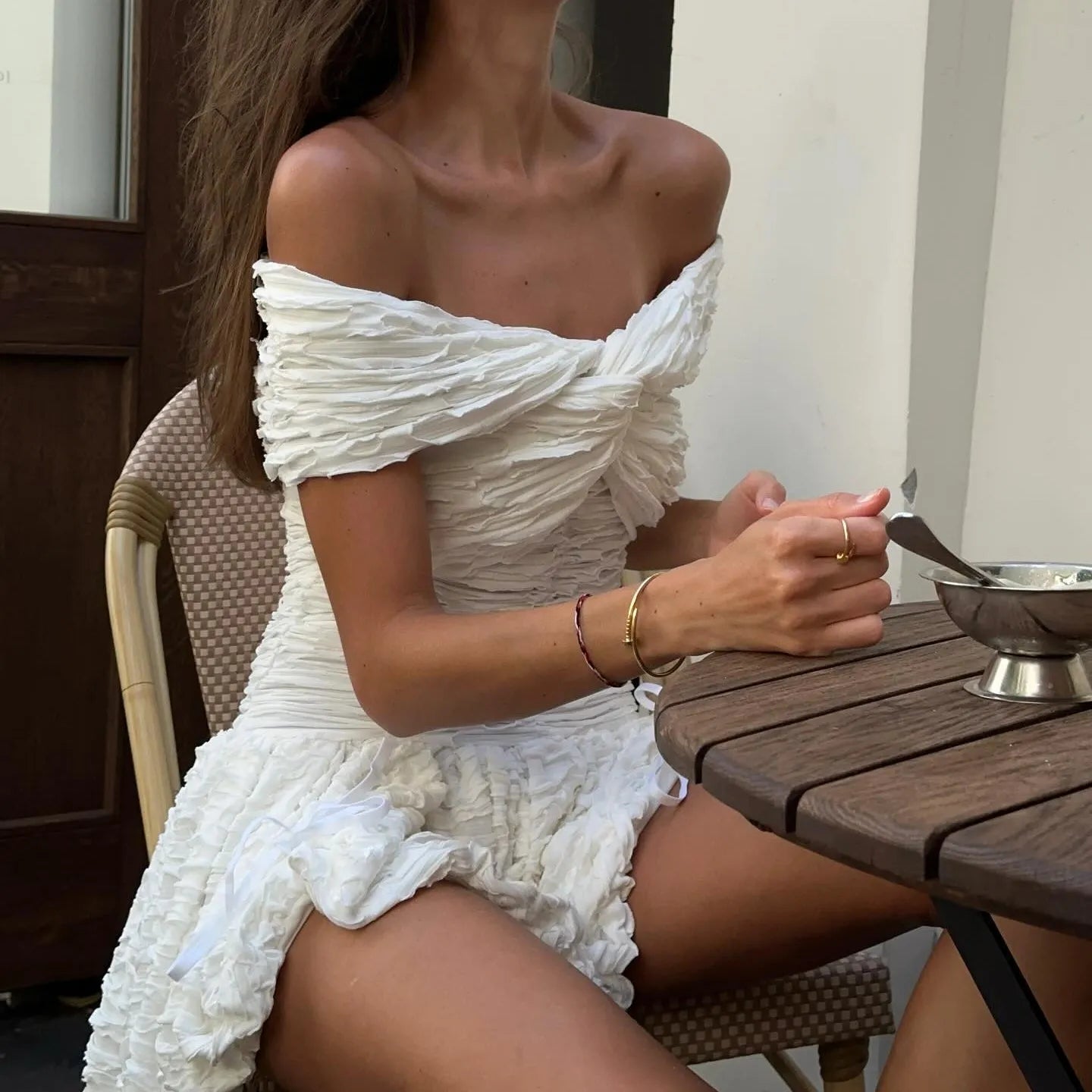 Made From Love Ruched Mini Dress