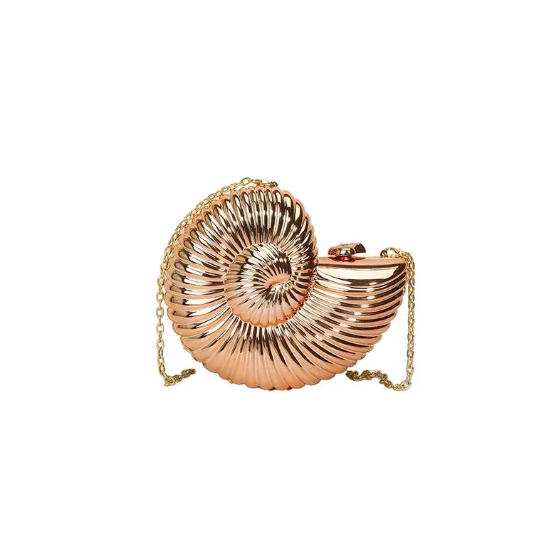 Helix Conch Bag - Champagne - Mermaid Way