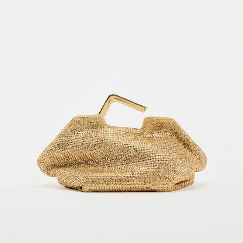 Liquid Gold Handbag - Gold - Mermaid Way