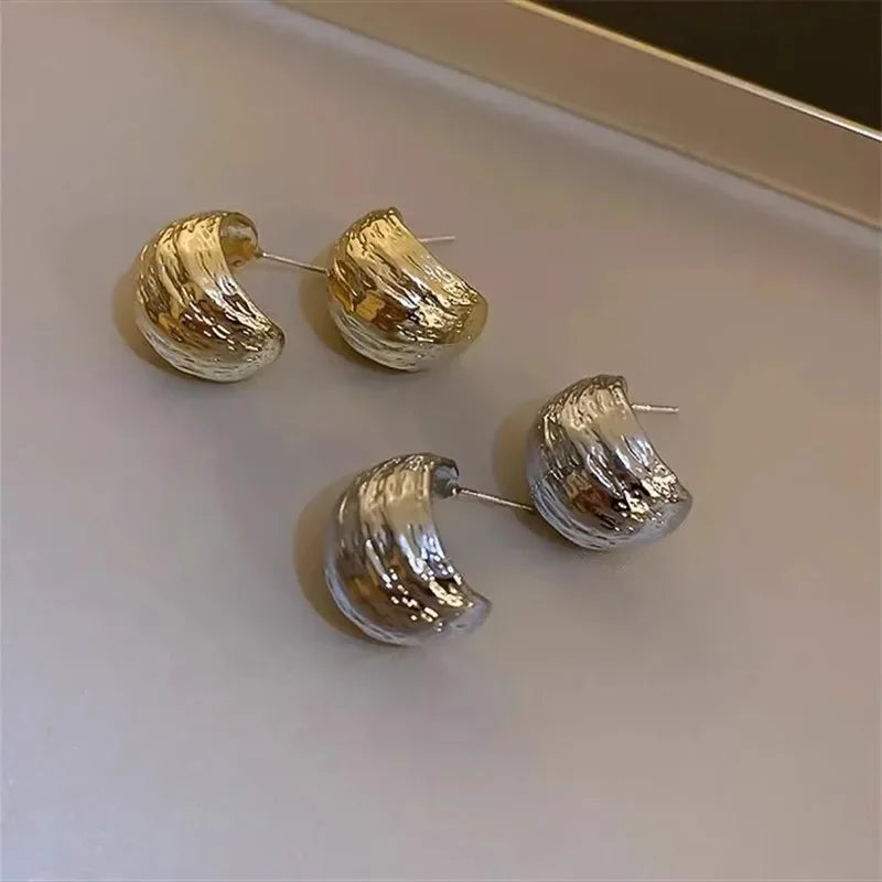 Lunar Glow Stud Earrings Mermaid Way
