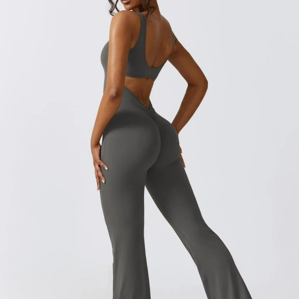 cutout bodycon jumpsuit, night-out style