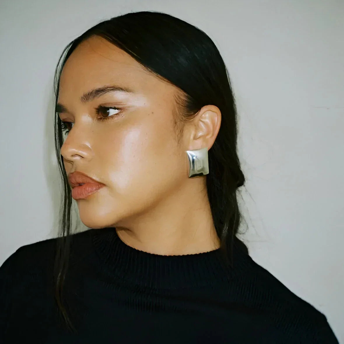 Minimalist Fashion Silver Earrings Mermaid Way