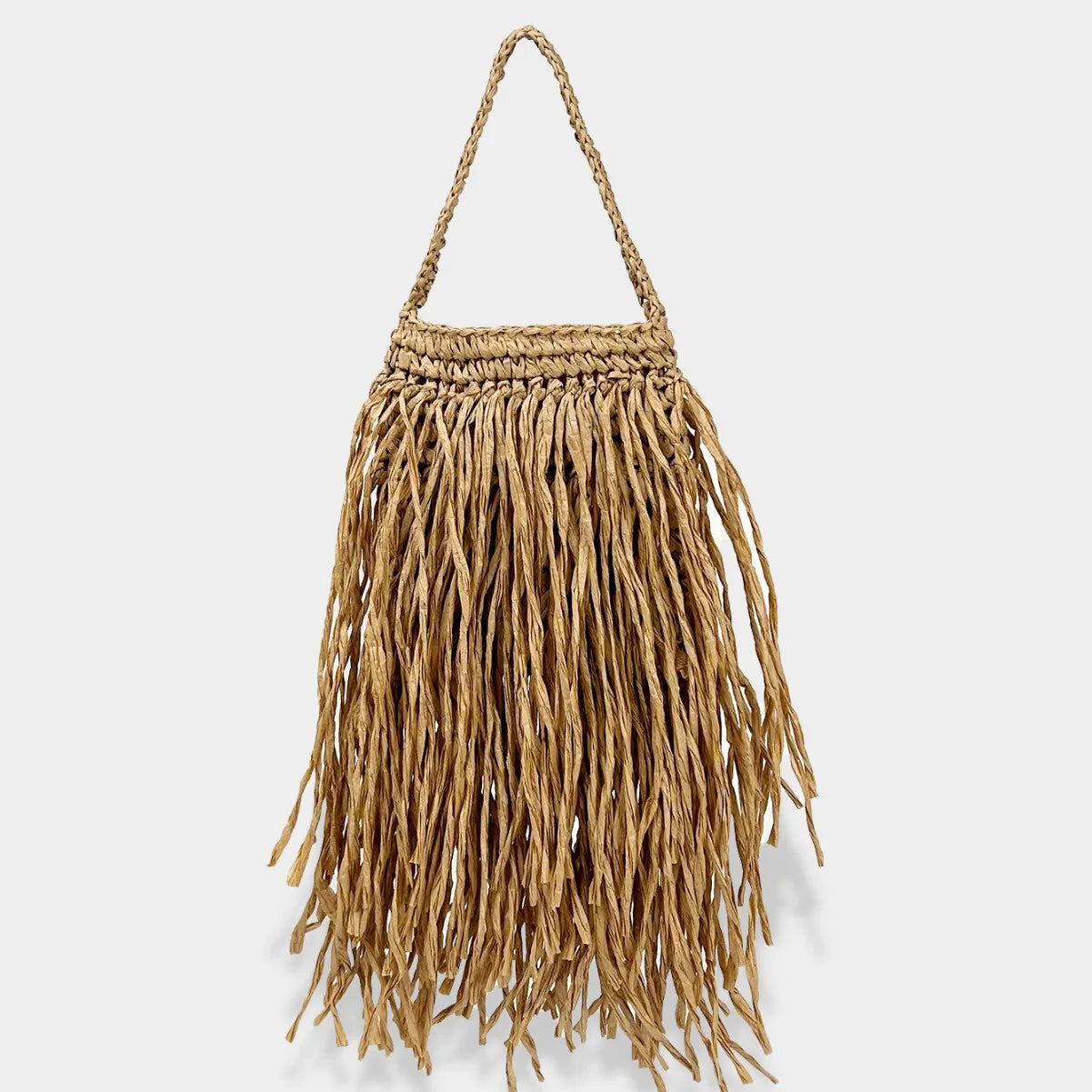 Nomad Long Tassel Clutch - Khaki - Mermaid Way