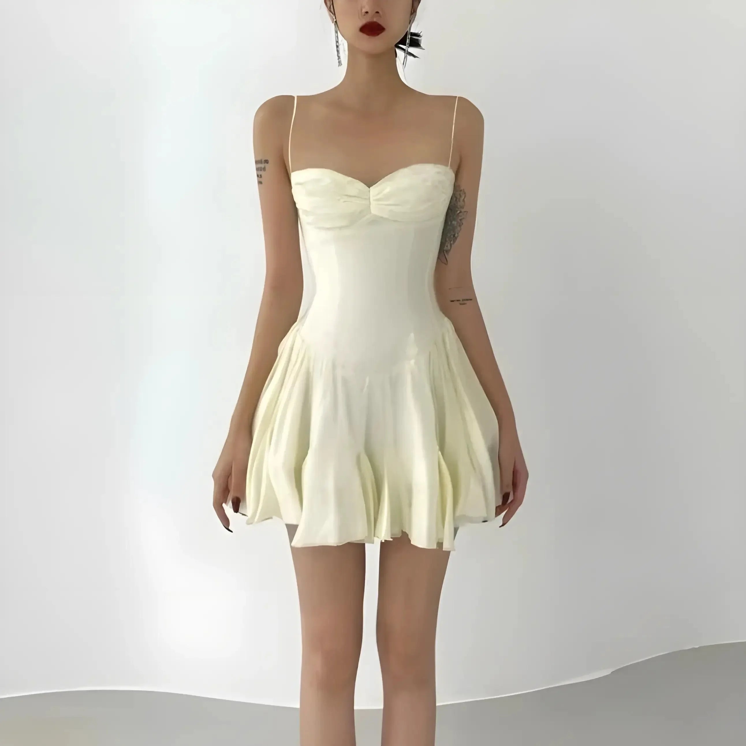 One N Only Mini Dress - Ivory / S - Mermaid Way