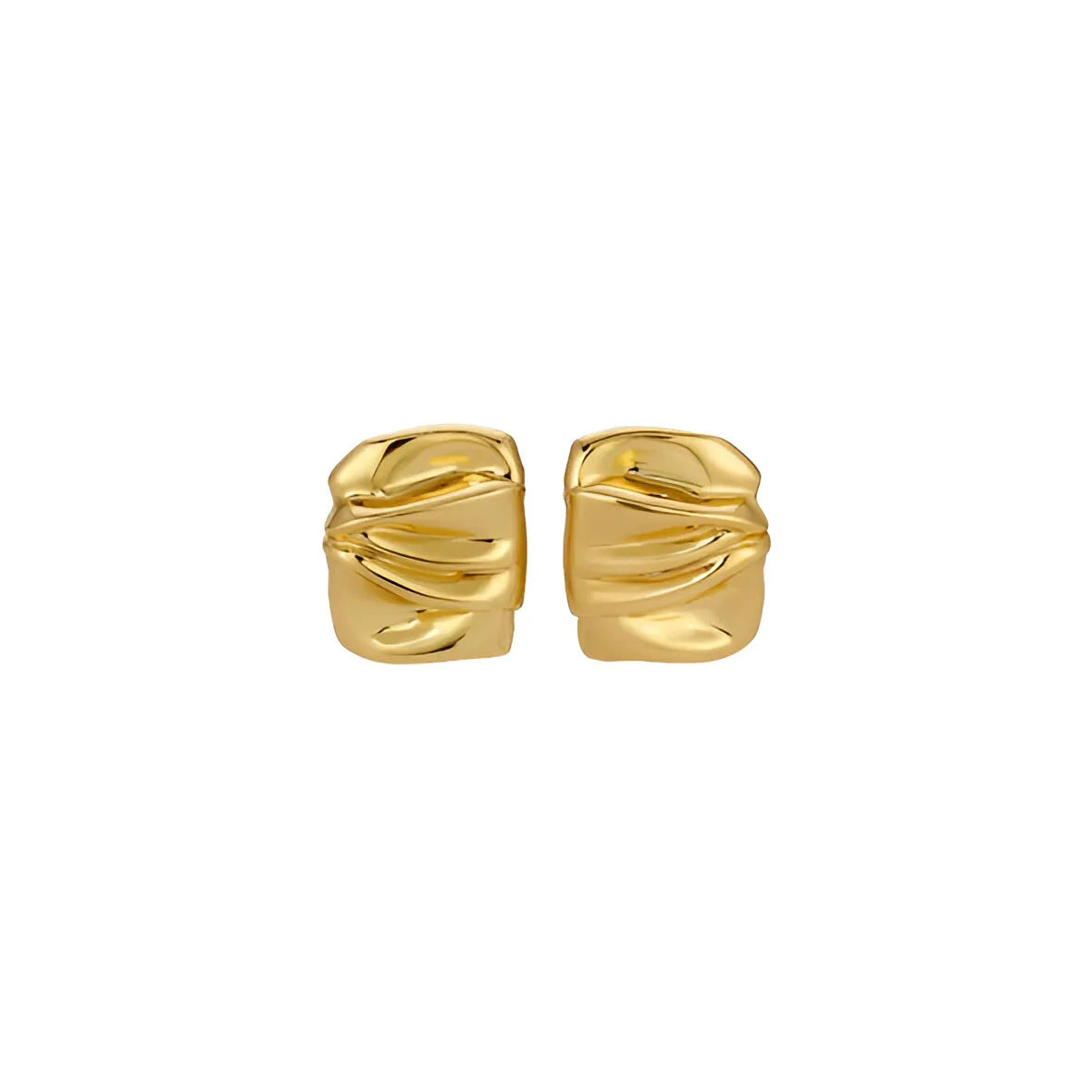 Satin Fold Earrings Mermaid Way