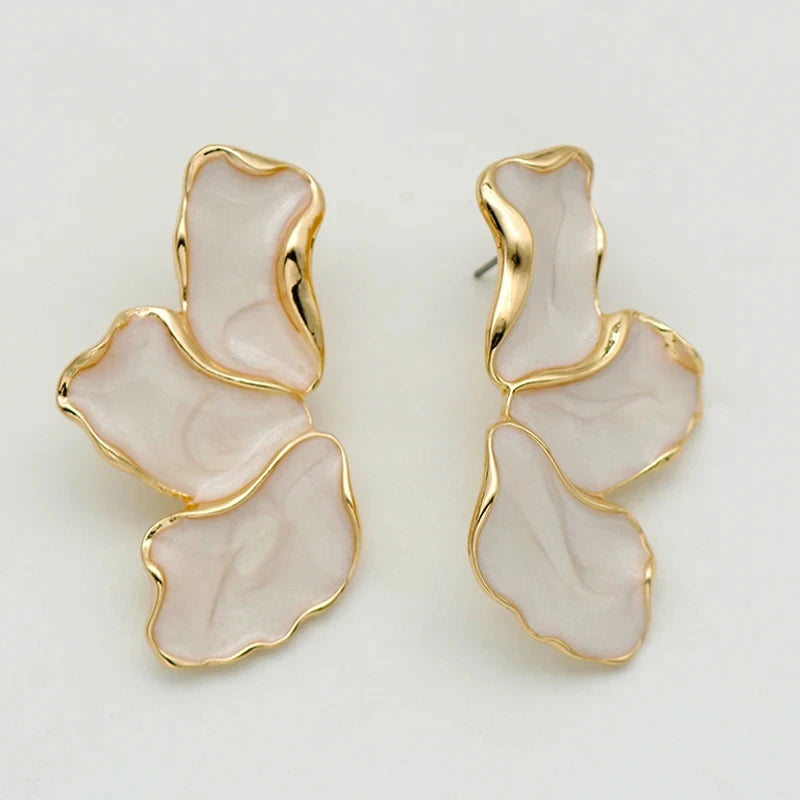 Single Flower Stud Earrings Mermaid Way