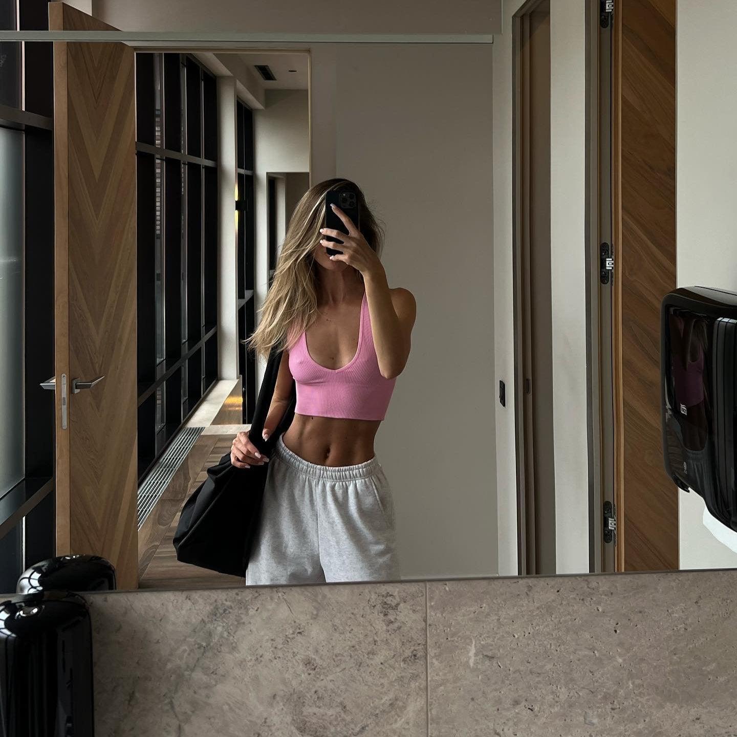 Spring Ready Slim Fit Tank Top - Pink / S - Mermaid Way