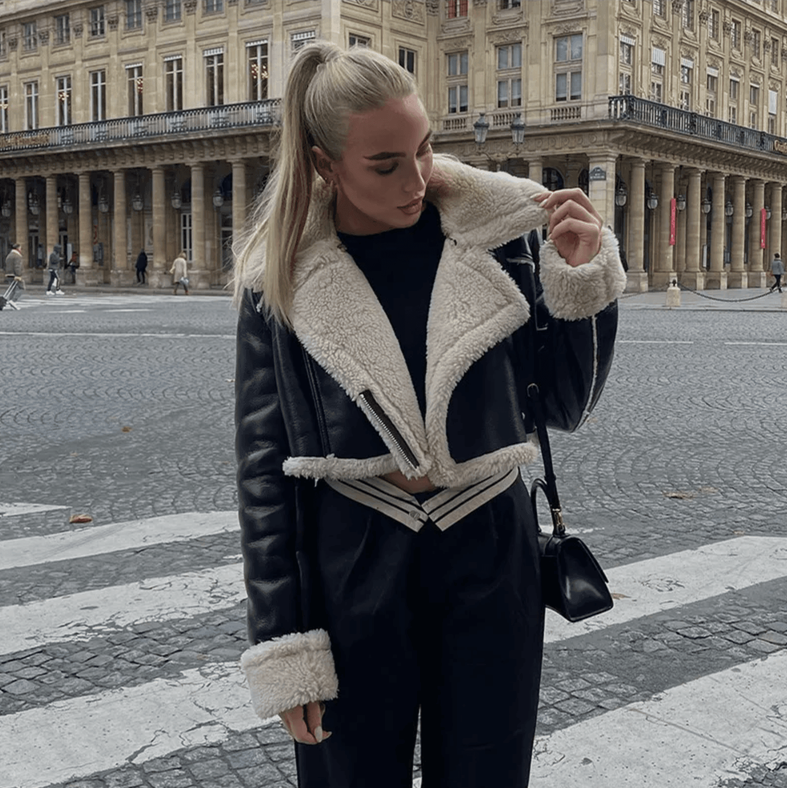 Sweet Hug Lambswool Lapel Jacket - Soft, Tailored Warmth