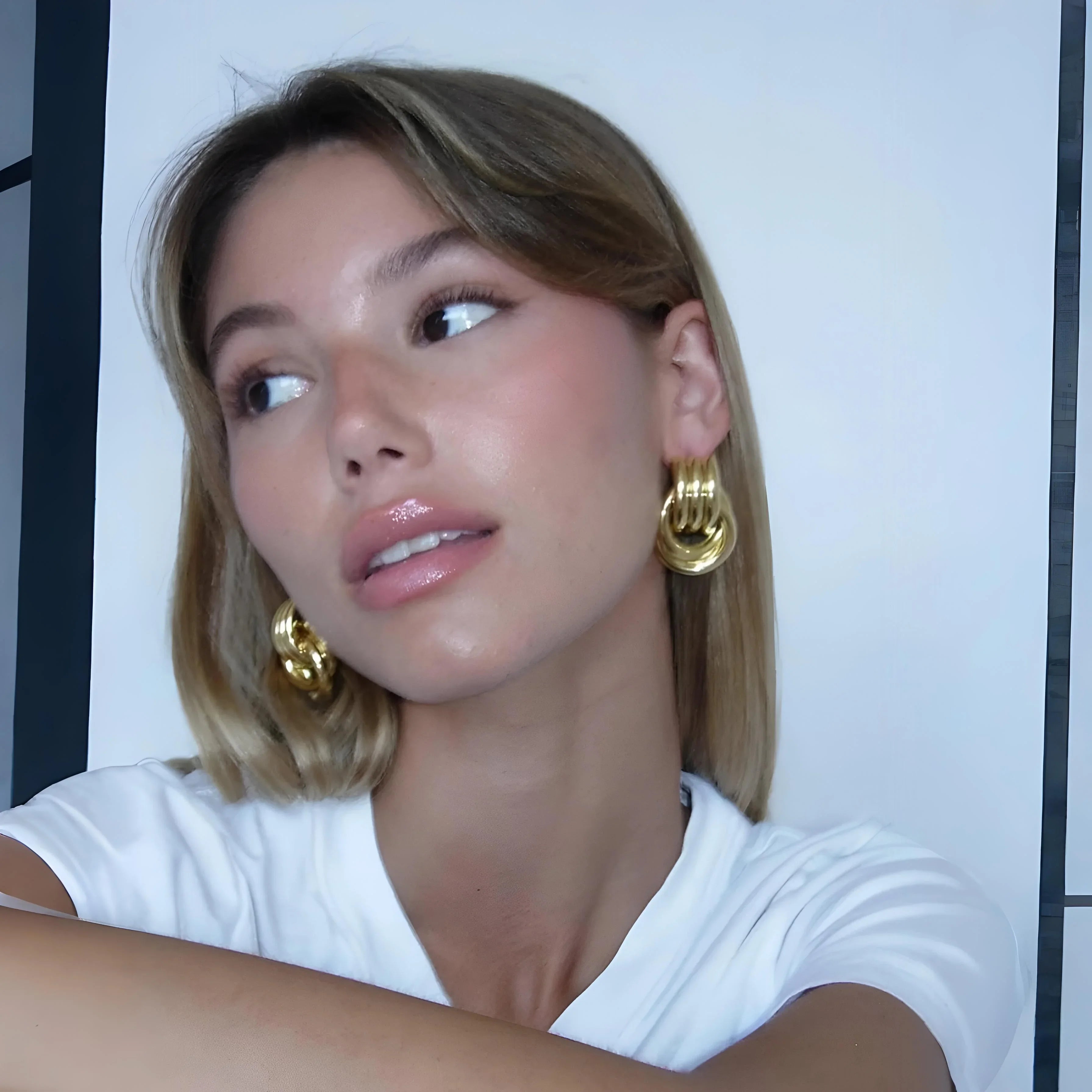 Twin Fusion Rings Earrings Mermaid Way