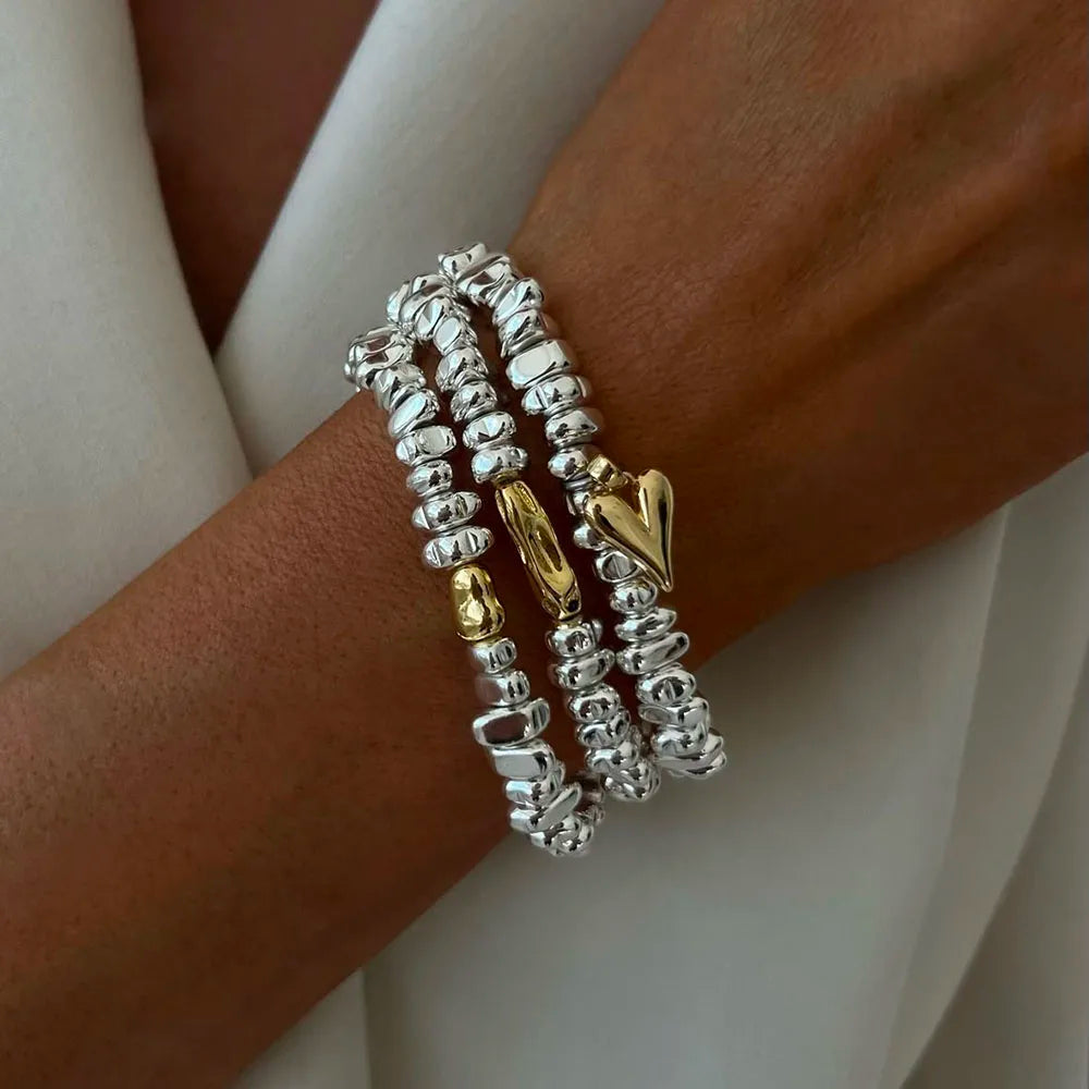 Valentine's Beads Chain Bracelets Set Mermaid Way