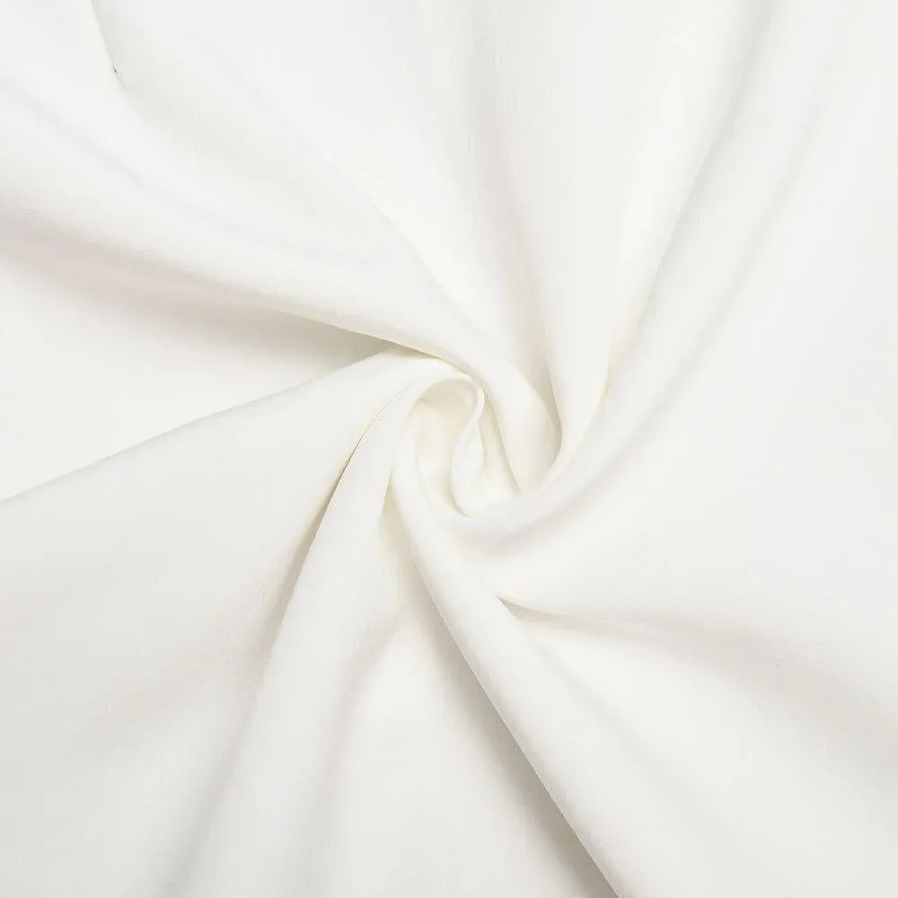 white satin fabric detail