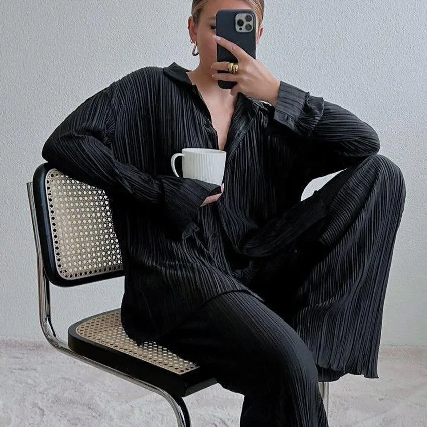 High Street Oversized Vintage Two-Piece Set - Ivory / S - Mermaid Way