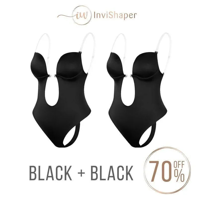 black body shaper with adjustable straps