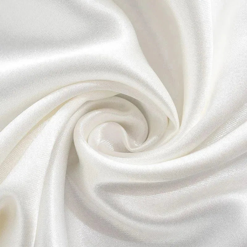 white satin fabric texture, suitable for elegant evening wear