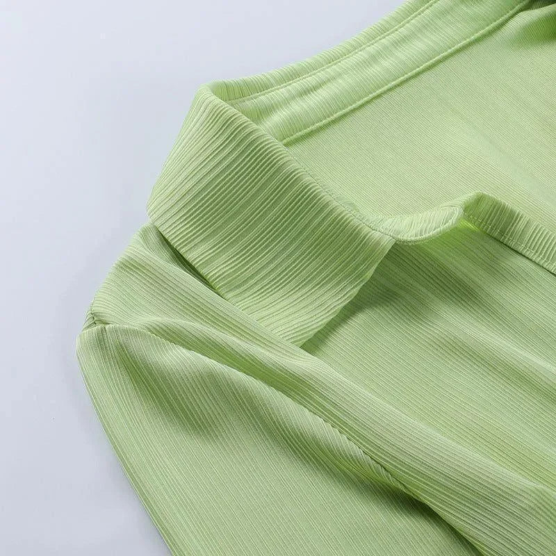 pleated collared blouse, casual style