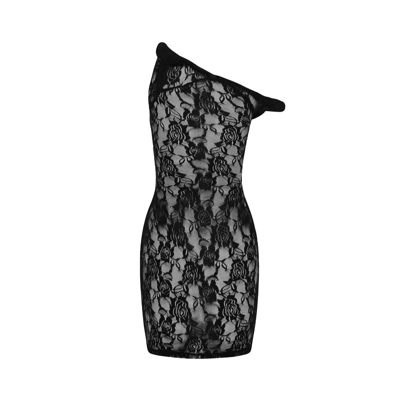 Edith Twist Straps Lace Mini Dress