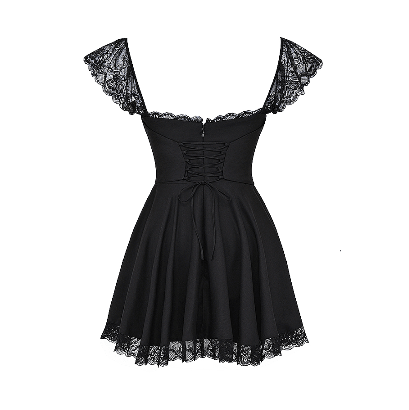 Lace n Grace Vintage Mini Dress - Dresses - Mermaid Way