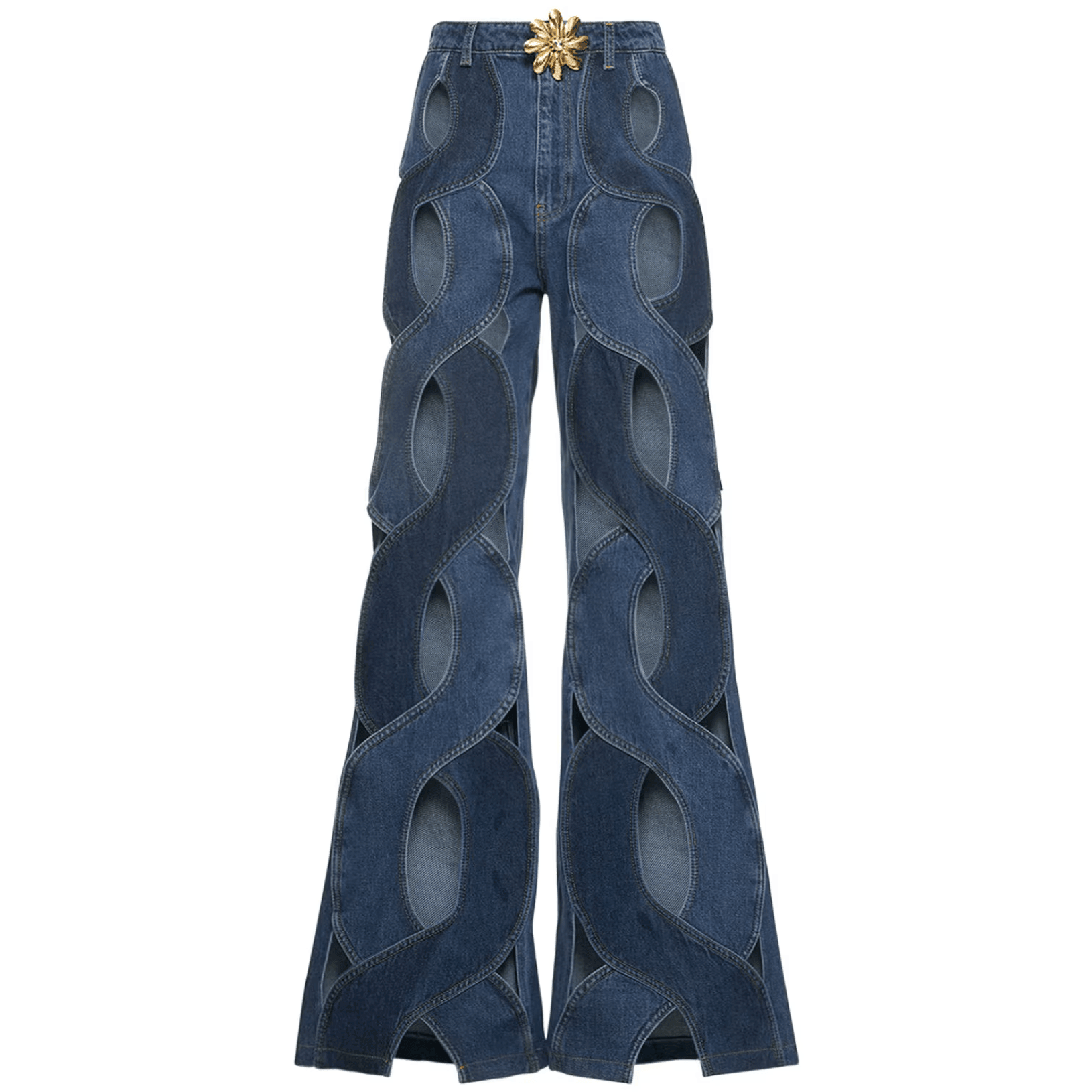 Urban Pulse High Waist Contract Jeans - Pants - Mermaid Way