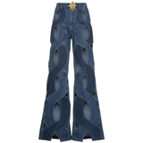 Urban Pulse High Waist Contract Jeans - Pants - Mermaid Way