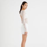 Playful Charm Lace Mini Dress