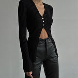 Found Love Ribbed Long Sleeve Top