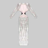 Cest la Vie Sequined Maxi Dress - Dresses - Mermaid Way