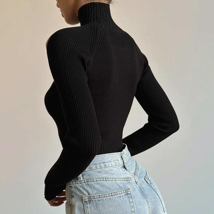 My Girl Cut Out Long Sleeve Sweater