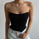 Summer Cutie Knitted Tube Top