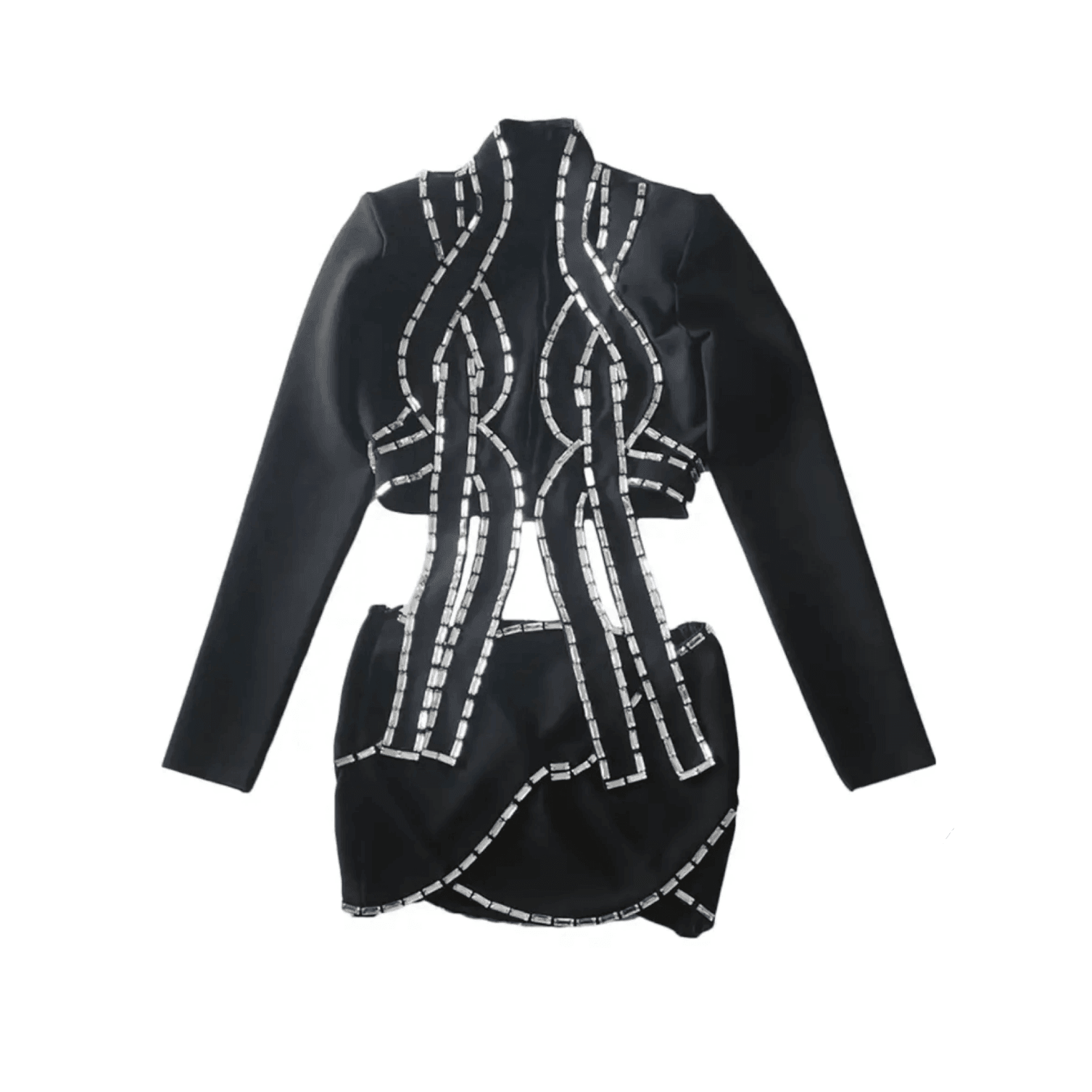 After Party Crystal Two Piece Set - Evening-Ready Sparkle After Party Crystal Two Piece Set - Evening-Ready Sparkle
