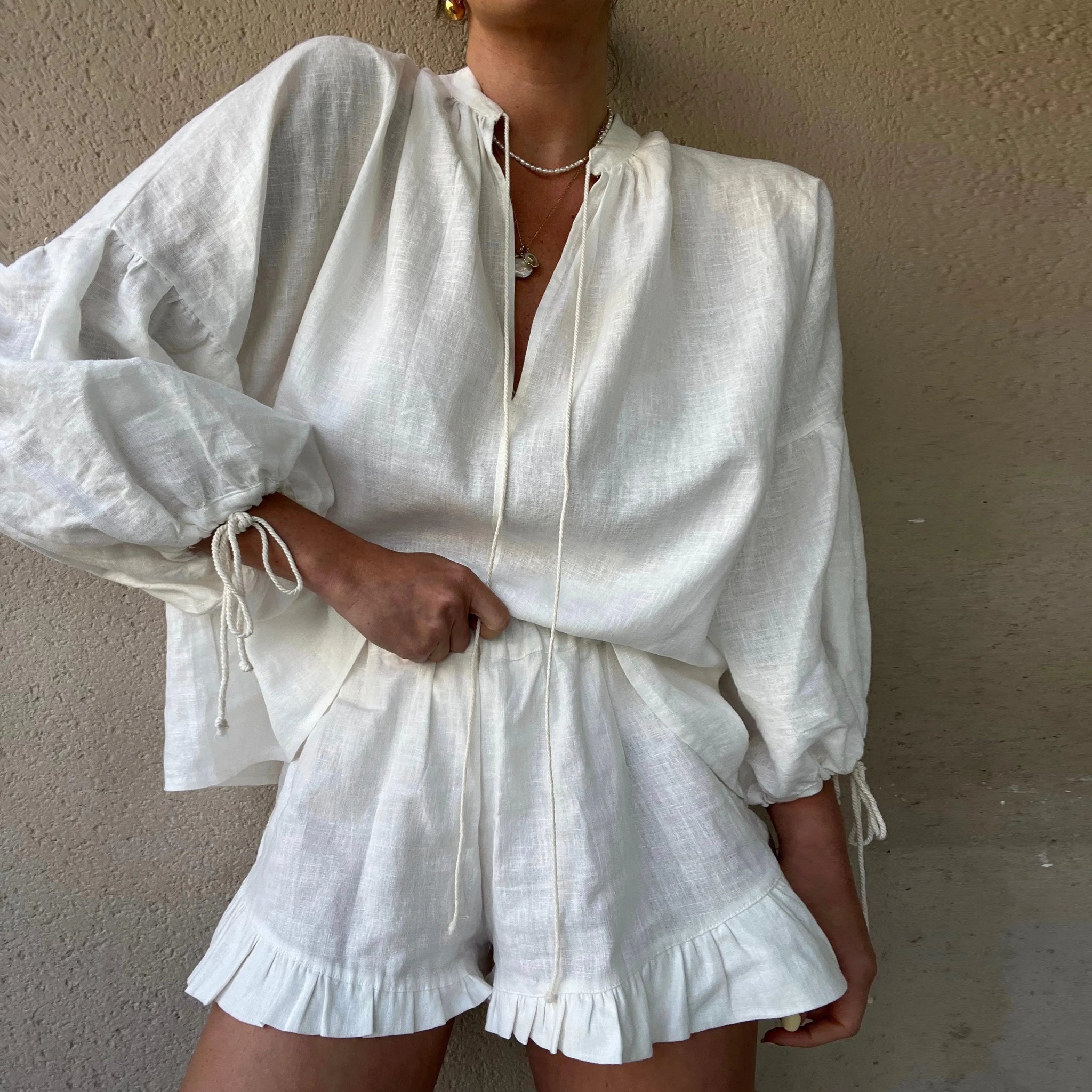 cotton maxi beach dress ​Berlook Hollow Out Cotton Beach Dress for Women main image 1