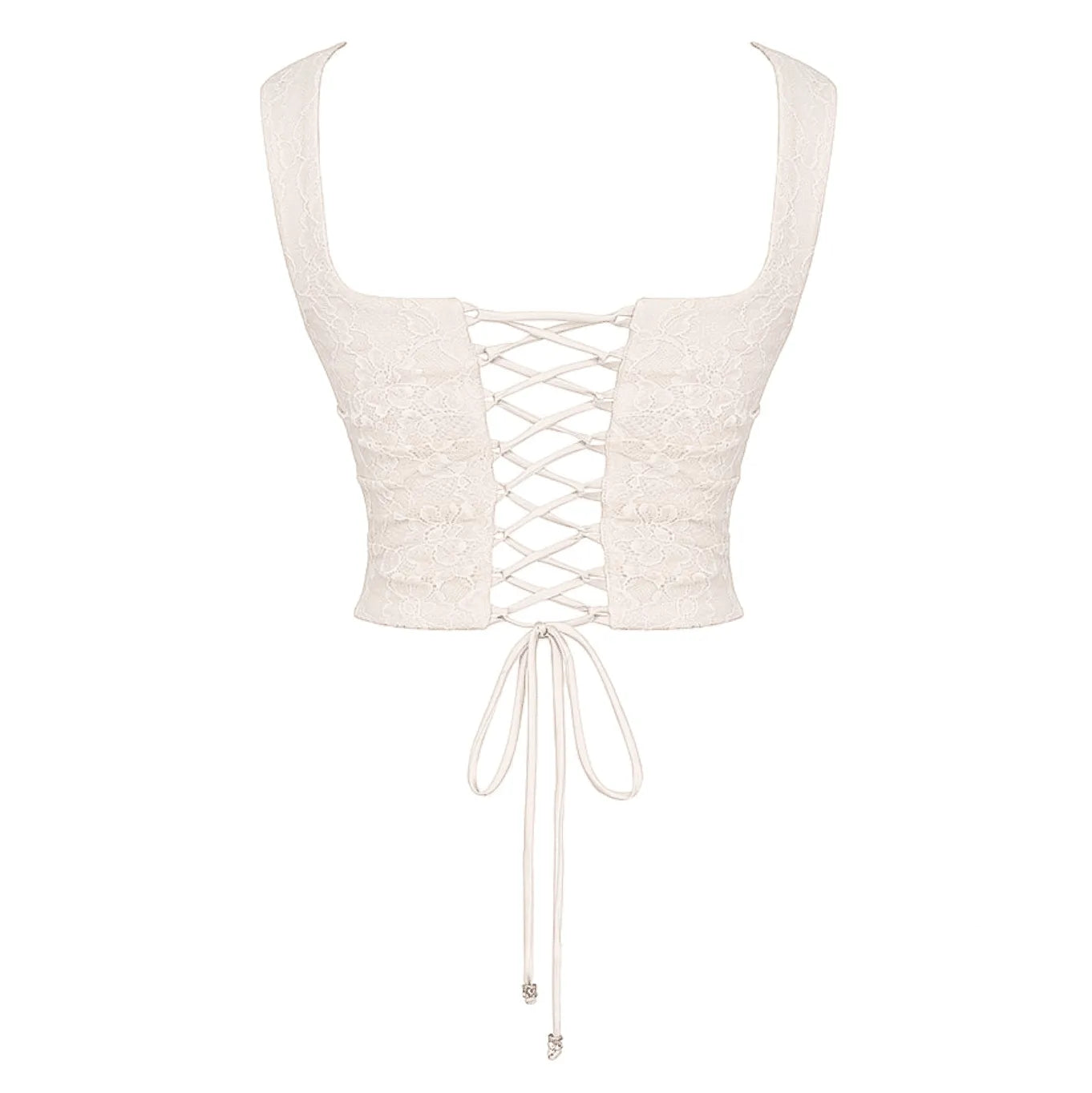 Flashback Vintage Lace Two Piece Set - Ivory / S - Mermaid Way