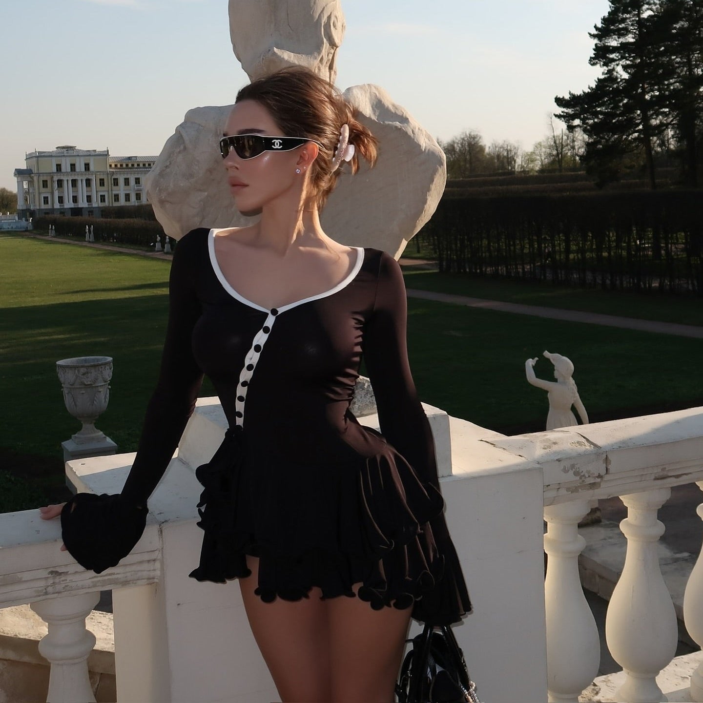 Good Girl Ruffled Mini Dress Mermaid Way