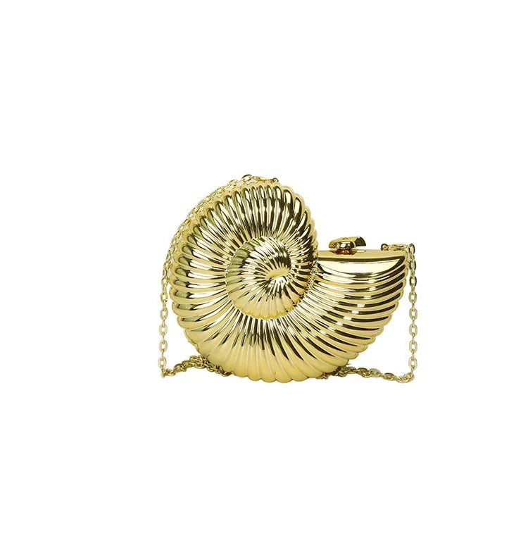 Helix Conch Bag - Gold - Mermaid Way