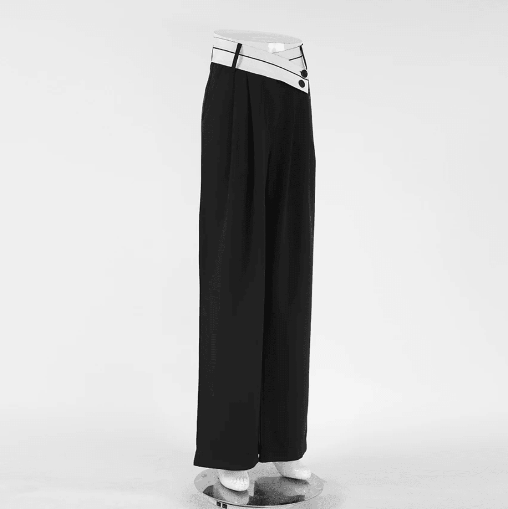 Her Dress Code High Waist Pants - Black / S - Mermaid Way