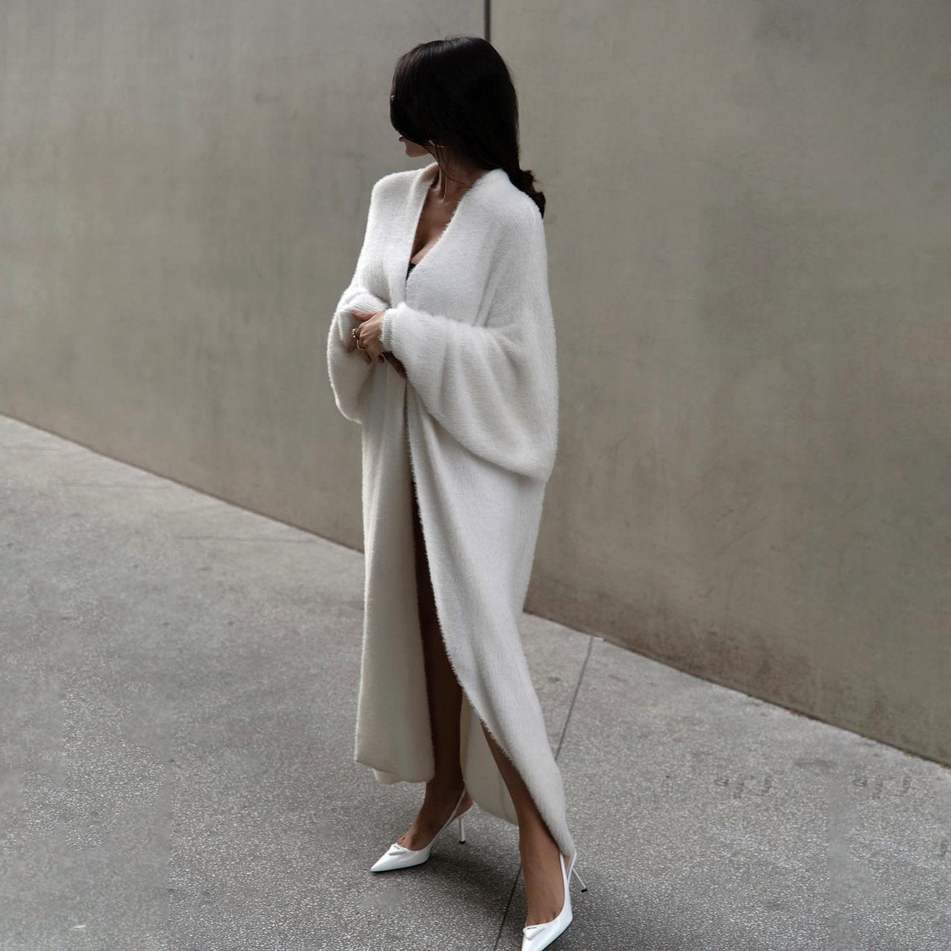 Misty Long Sleeve Oversized Cardigan