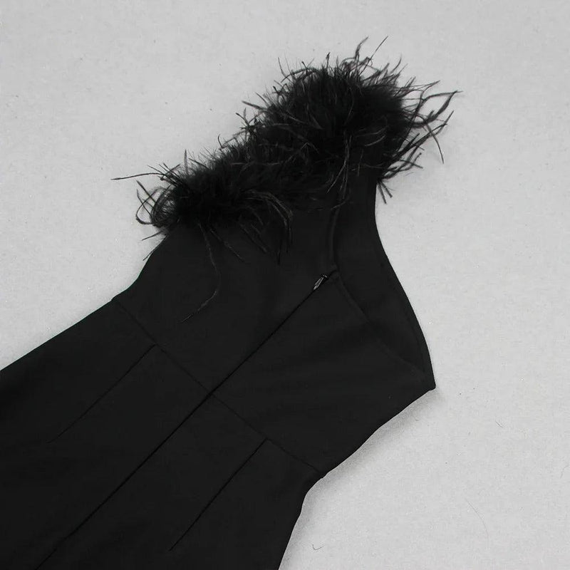 grand beauty black ruffled one shoulder mermaid maxi dress LULUS Black Grand Beauty Maxi Dress Size M Ruffled One-Shoulder Mermaid