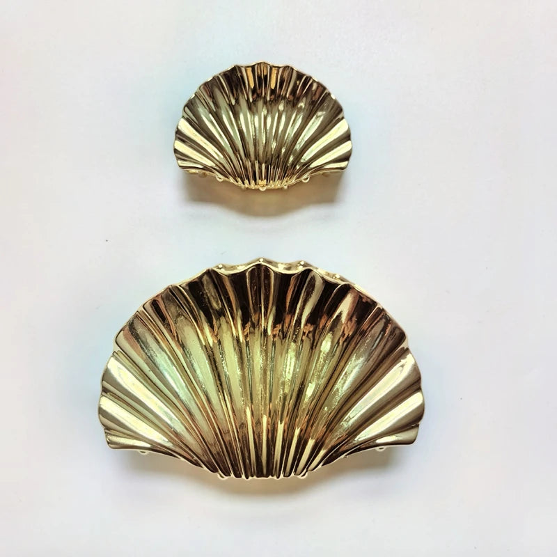 Opaline Shell Hair Claw Clips Mermaid Way