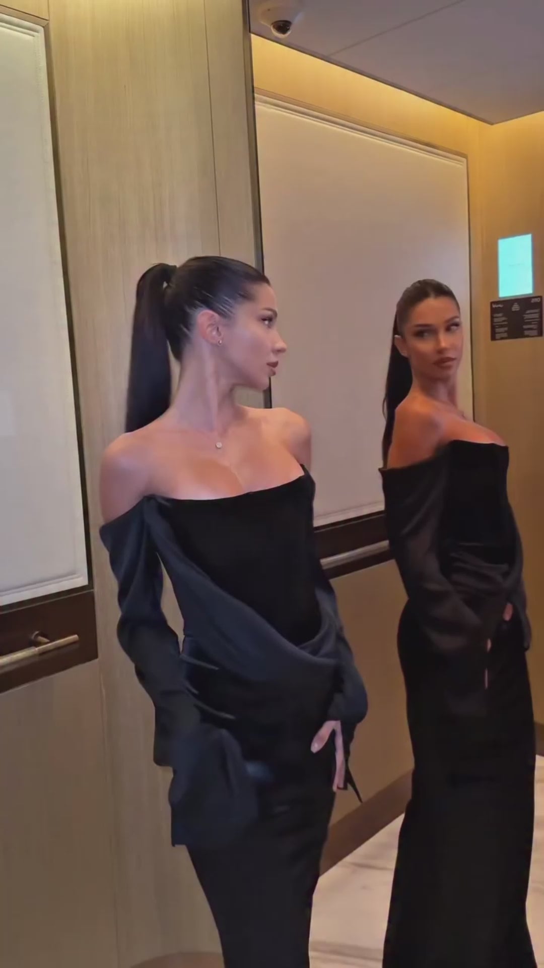 Night_Star_Black_Velvet_Corset_Off-Shoulder_Maxi_Dress-video