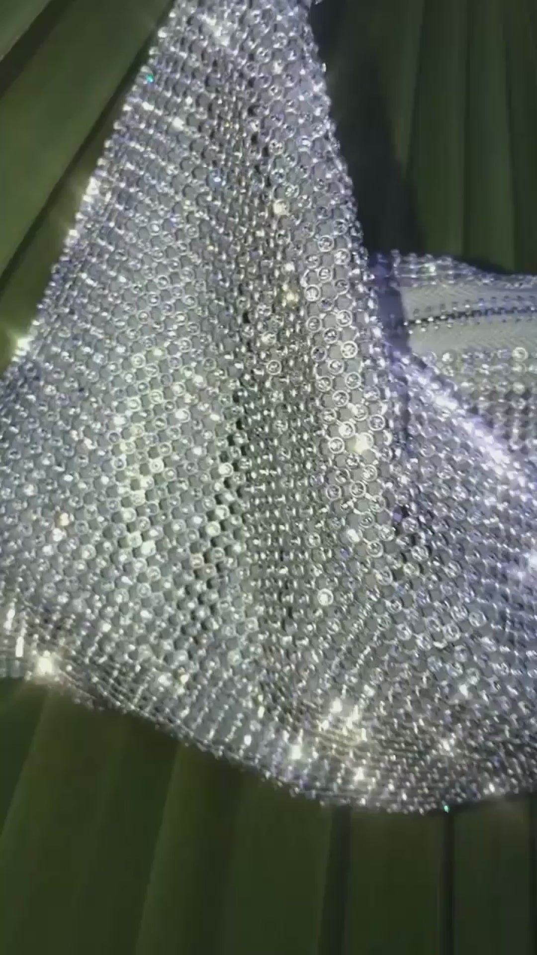 Felicity Rhinestone Sparkle Bag - Mermaid Way Video