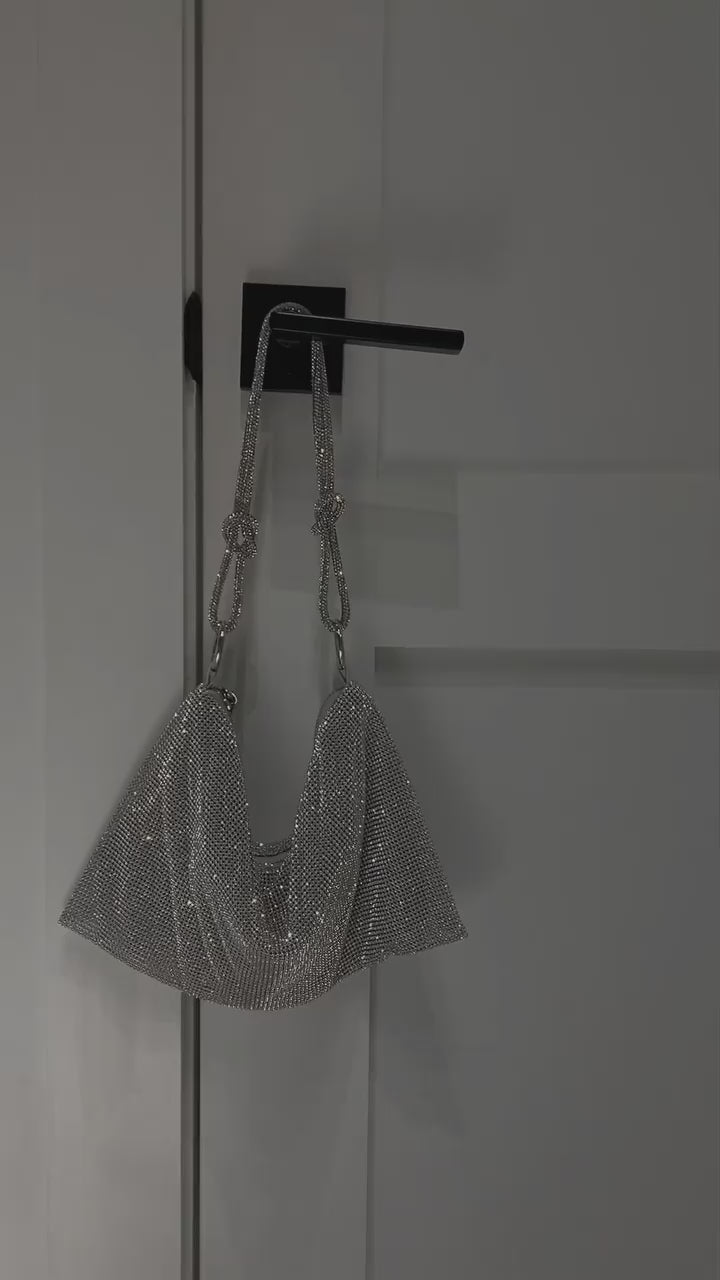 Felicity Rhinestone Sparkle Bag - Mermaid Way Video
