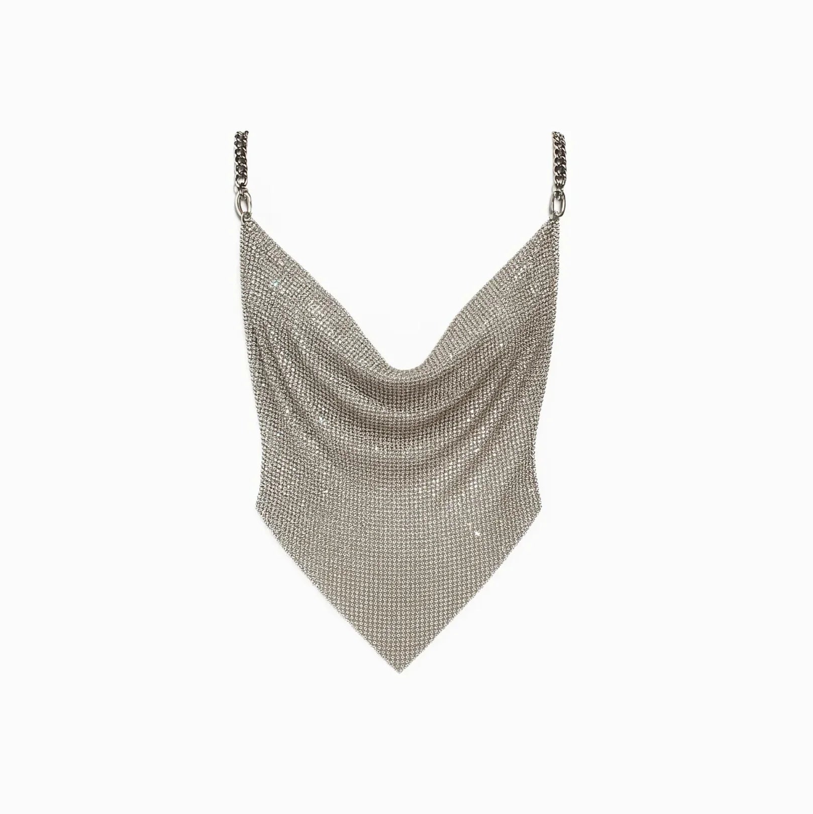 Rhode Diamond Mesh Chain Top Mermaid Way