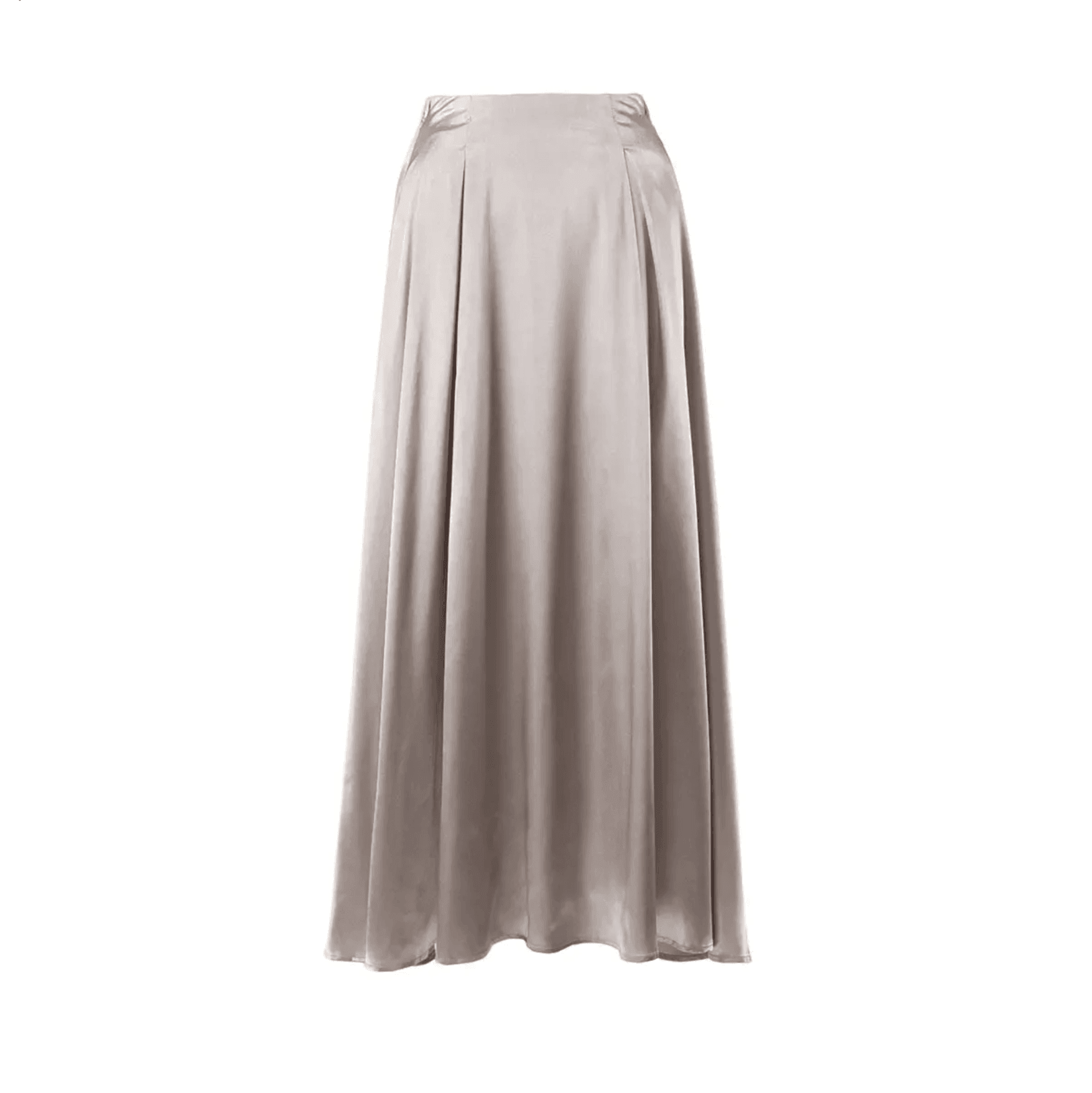 Silky Sway Satin Maxi Skirt - Champagne / S - Mermaid Way