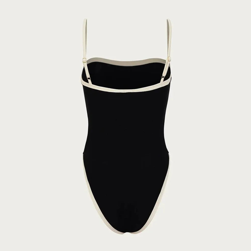 Sunkissed Dreams Colorblock One Piece Swimsuit - Black / S - Mermaid Way