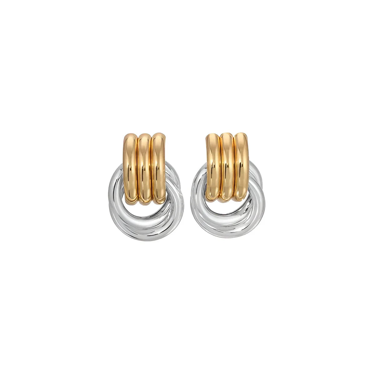 Twin Fusion Rings Earrings Mermaid Way