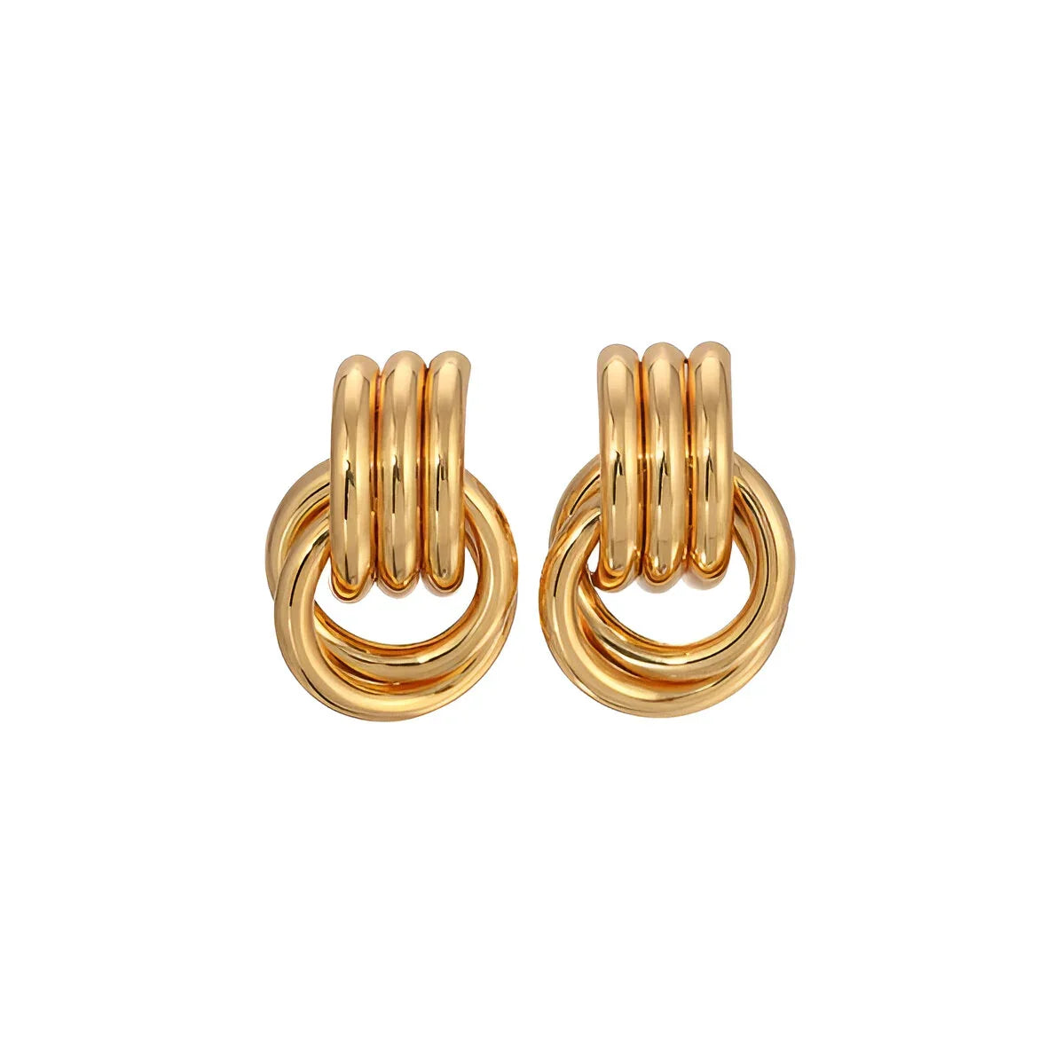 Twin Fusion Rings Earrings Mermaid Way