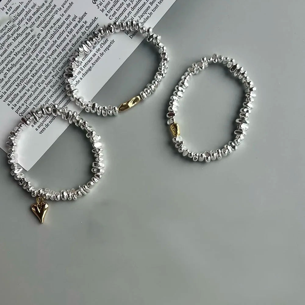 Valentine's Beads Chain Bracelets Set Mermaid Way