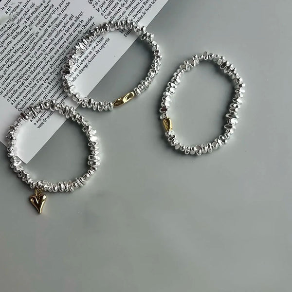 Valentine's Beads Chain Bracelets Set Mermaid Way