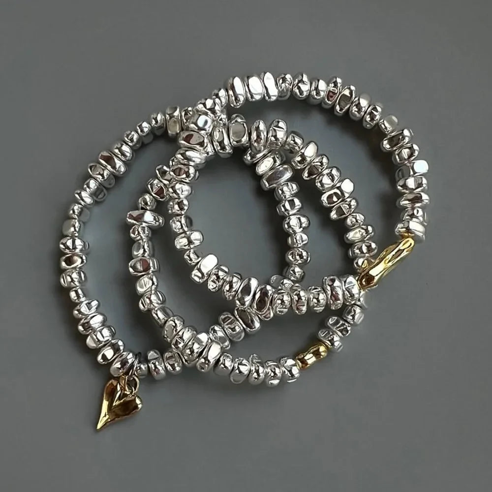 Valentine's Beads Chain Bracelets Set Mermaid Way